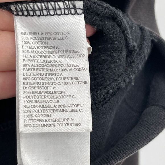 The North Face Black Raglan Sleeve Drawstring Avalon Pullover Hoodie Size S/P - Picture 4 of 7